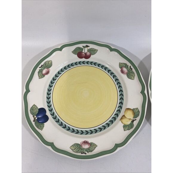 Villeroy Boch French Garden Fleurence Dinner Plates Set (2) 10.5” 1748 - Picture 2 of 6
